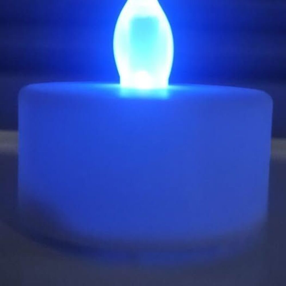 UV/Black LED Flameless Tea Light Candle, Great For Halloween